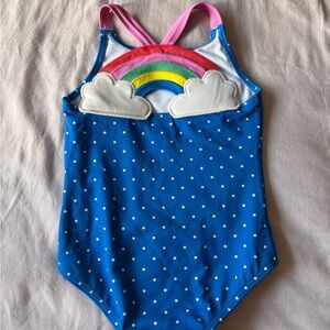 Mini Boden Rainbow Swimsuit - 2-3T